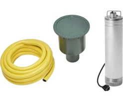 4rain Regentonnen & Zisternen > Flachtank-Paket Flat M Garten-Comfort