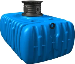 4rain Flachtank-Paket Flat M Garten-Comfort Blau