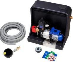 4rain Regentonnen & Zisternen - Flachtank-Paket Flat M Haus-Premium Blau