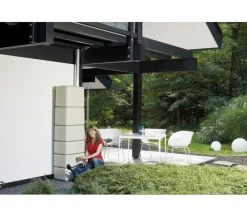 4rain Regentonnen & Zisternen > Wandtank Slim, 650 l