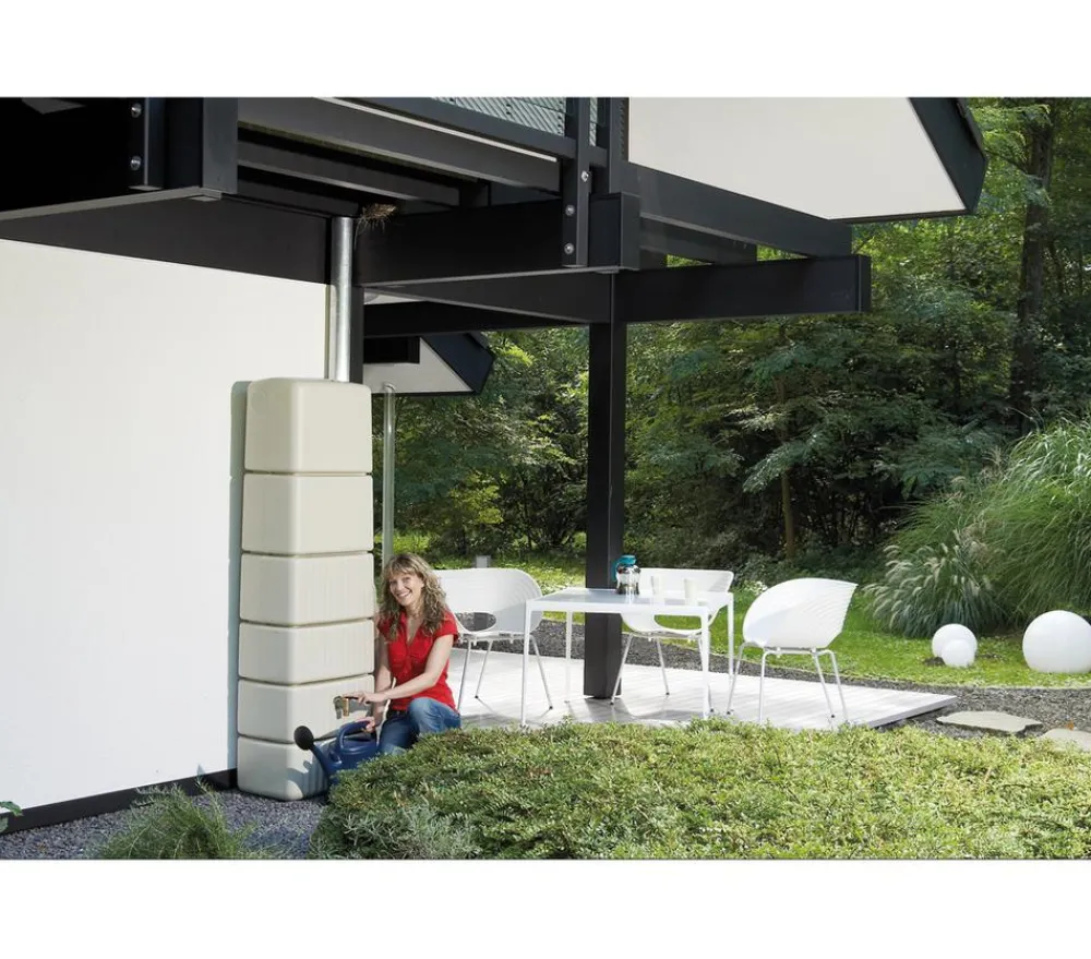 4rain Regentonnen & Zisternen > Wandtank Slim, 650 l