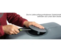 4rain Regentonnen & Zisternen > Wandtank Slim Stone Decor, 500 l