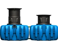 4rain Regentonnen & Zisternen > Zisterne FLAT Flachtank-Paket Garten-Comfort, begehbar
