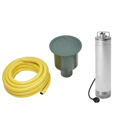 4rain Regentonnen & Zisternen > Zisterne FLAT Flachtank-Paket Garten-Comfort, begehbar