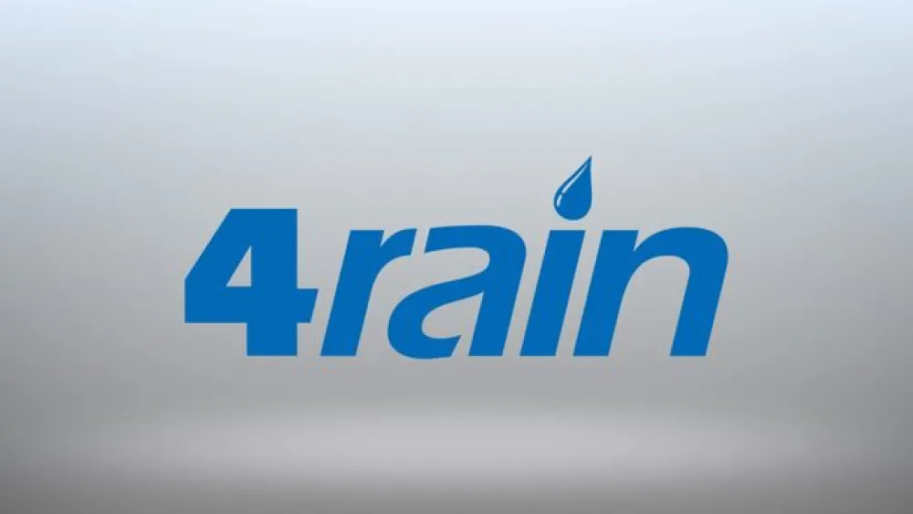 4rain Regentonnen & Zisternen - Zisterne FLAT Flachtank inkl. Schachtverlängerung Blau