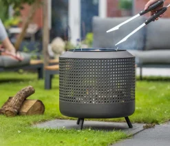 RedFire Feuerkörbe > Feuerkorb Midland inkl. Grillrost, ca. Ø50/H51 cm