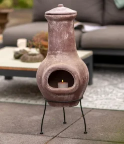 RedFire Feuerstelle Chimenea Salamanca, ca. Ø36/H85 cm Terrakotta Online