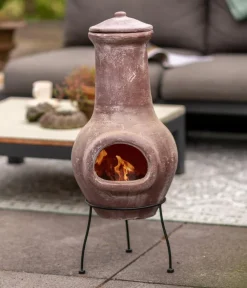 RedFire Feuerstelle Chimenea Salamanca, ca. Ø36/H85 cm Terrakotta Online