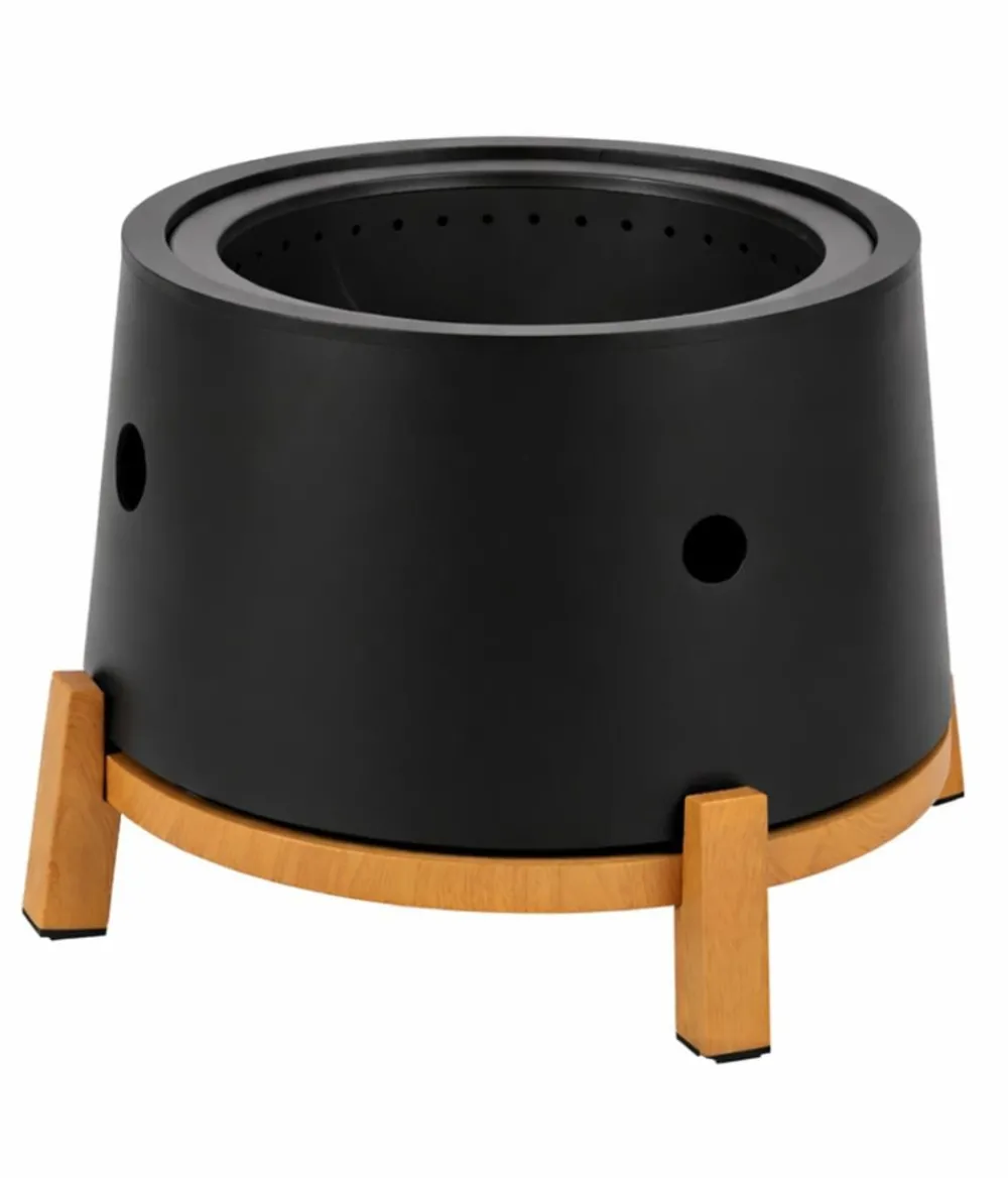 RedFire Feuerstelle Empress M, ca. Ø45/H50,8 cm Schwarz Hot