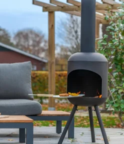 RedFire Feuerstellen > Feuerstelle Fuego Large inkl. Grillrost, ca. Ø40/H149 cm