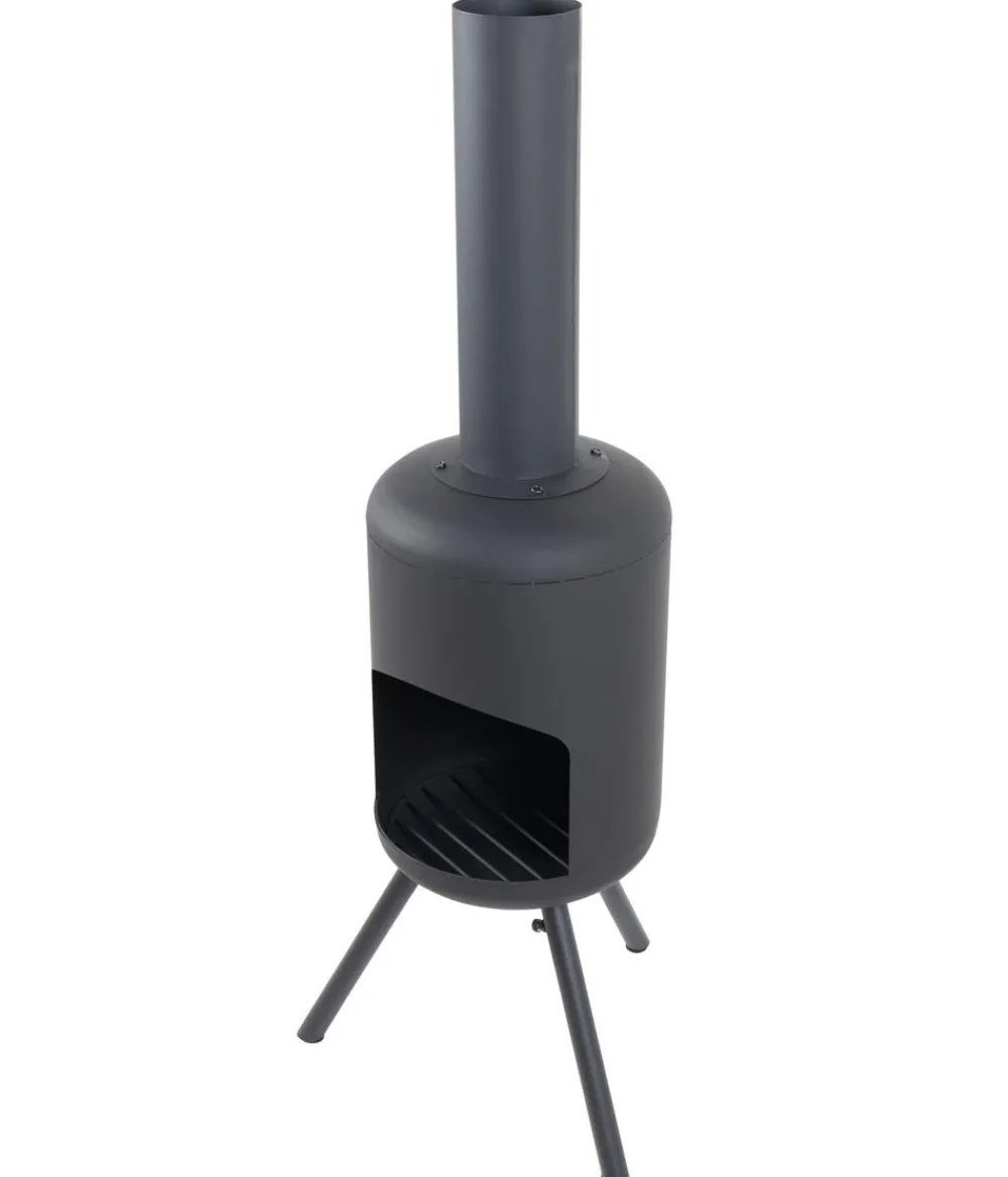 RedFire Feuerstelle Fuego Small, ca. Ø32/H117 cm Schwarz Clearance