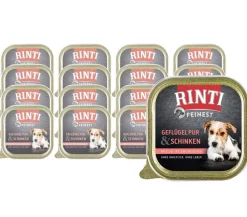Rinti Nassfutter Hund - Feinest Nassfutter für Hunde, 11 x 150 g