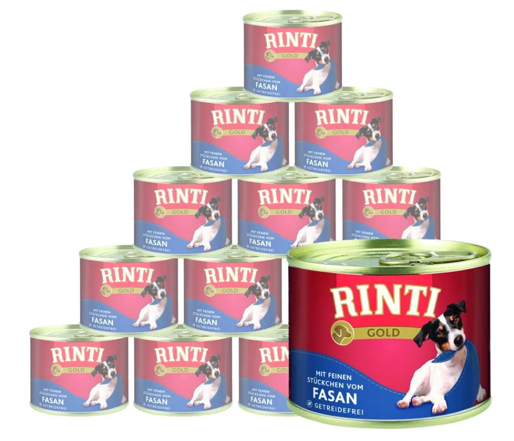 Rinti Nassfutter Hund > Gold Nassfutter für Hunde, 12 x 185 g