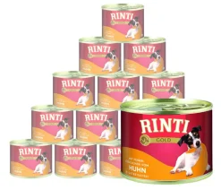 Rinti Nassfutter Hund > Gold Nassfutter für Hunde, 12 x 185 g