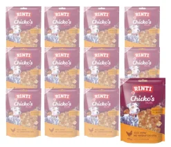 Rinti Hundesnack Chicko's Plus Käsewürfel mit Huhn, 12 x 80 g Clearance
