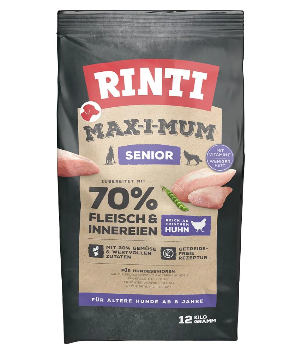 Rinti Trockenfutter für Hunde MAX-I-MUM Senior Discount