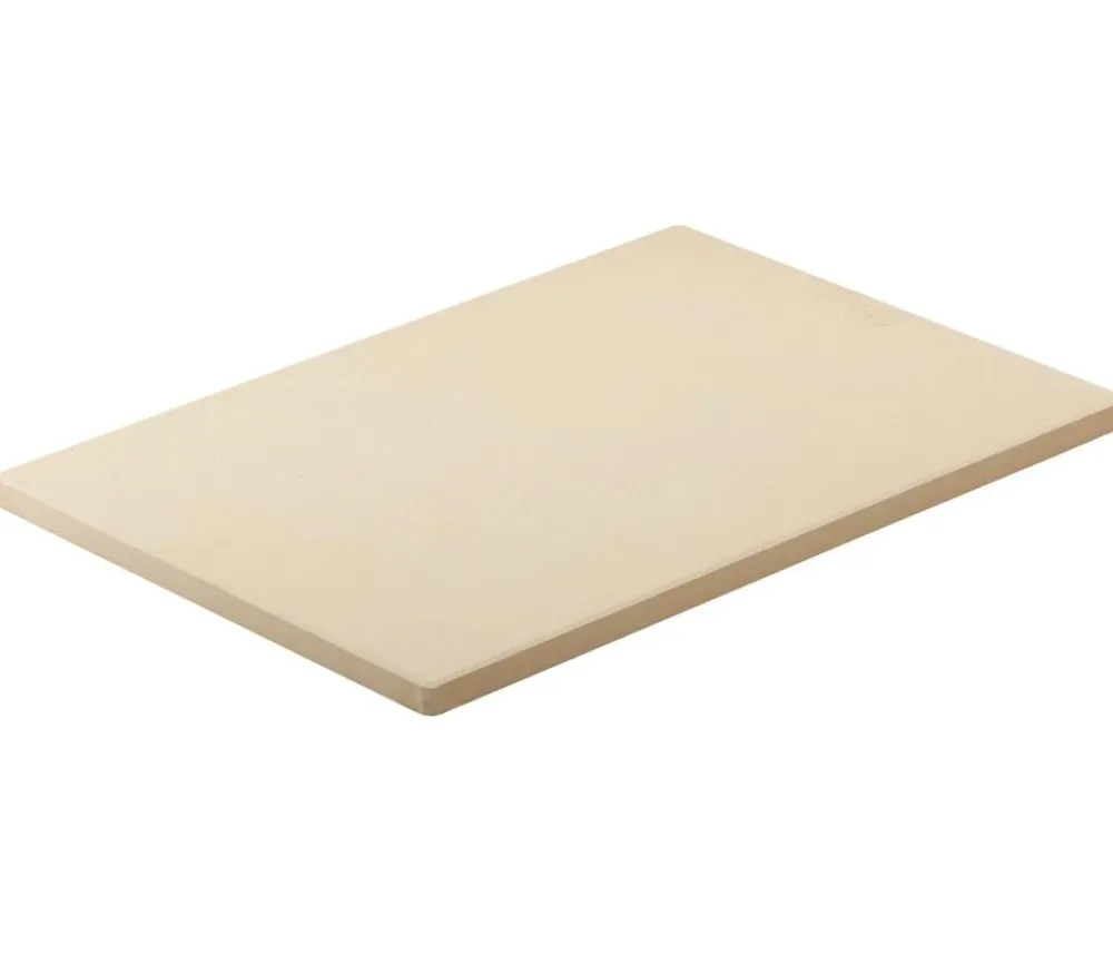 Rösle Grillzubehör - Rößle Pizzastein rechteckig, 42 x 30 x 1,5 cm Beige