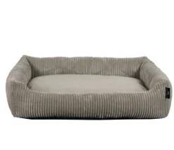 Rohrschneider Hundebetten & Körbe|Katzenbetten & Katzenkissen - Kuschelbett Coon, rechteckig, ca. B70/H15/T49 cm Grau