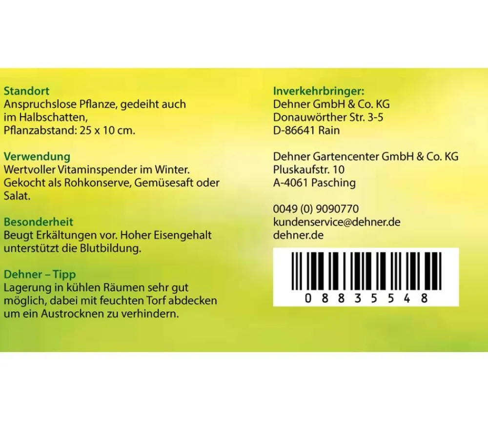 Dehner Gartengemüse > e Bete, e Rüben, 12er Schale