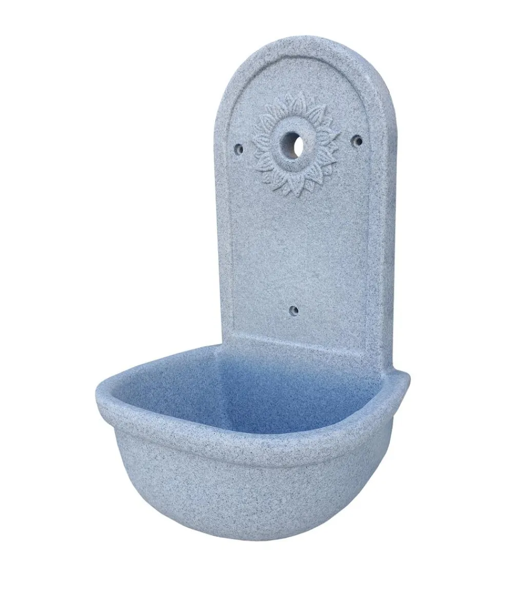 Roto Gartenbrunnen - Garten-Waschbecken Sun, ca. H63 cm Hellgrau