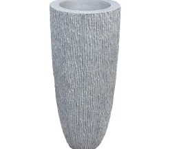 Roto Kunststoff-Blumentopf Samba, konisch, Ø 48 cm, Grau Best