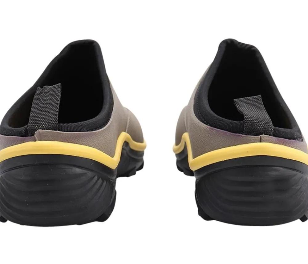 Rouchette Clog Trial Open Taupe Sale