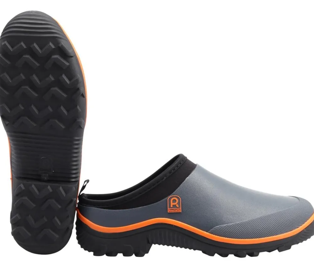 Rouchette Gartenschuhe & Hausschuhe - Clog Trial Open Dunkelgrau
