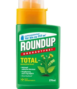 Roundup® Unkrautvernichter > Unkrautfrei Total Konzentrat, flüssig
