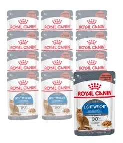 ROYAL CANIN® Nassfutter Katze > Nassfutter für Katzen Light Weight Care in Soße, 12 x 85 g
