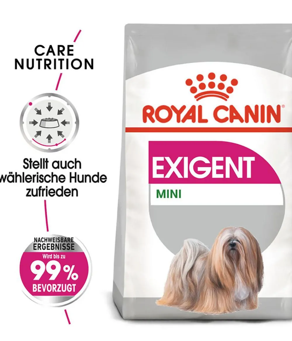 ROYAL CANIN® Trockenfutter Hund > Trockenfutter für Hunde Exigent Mini