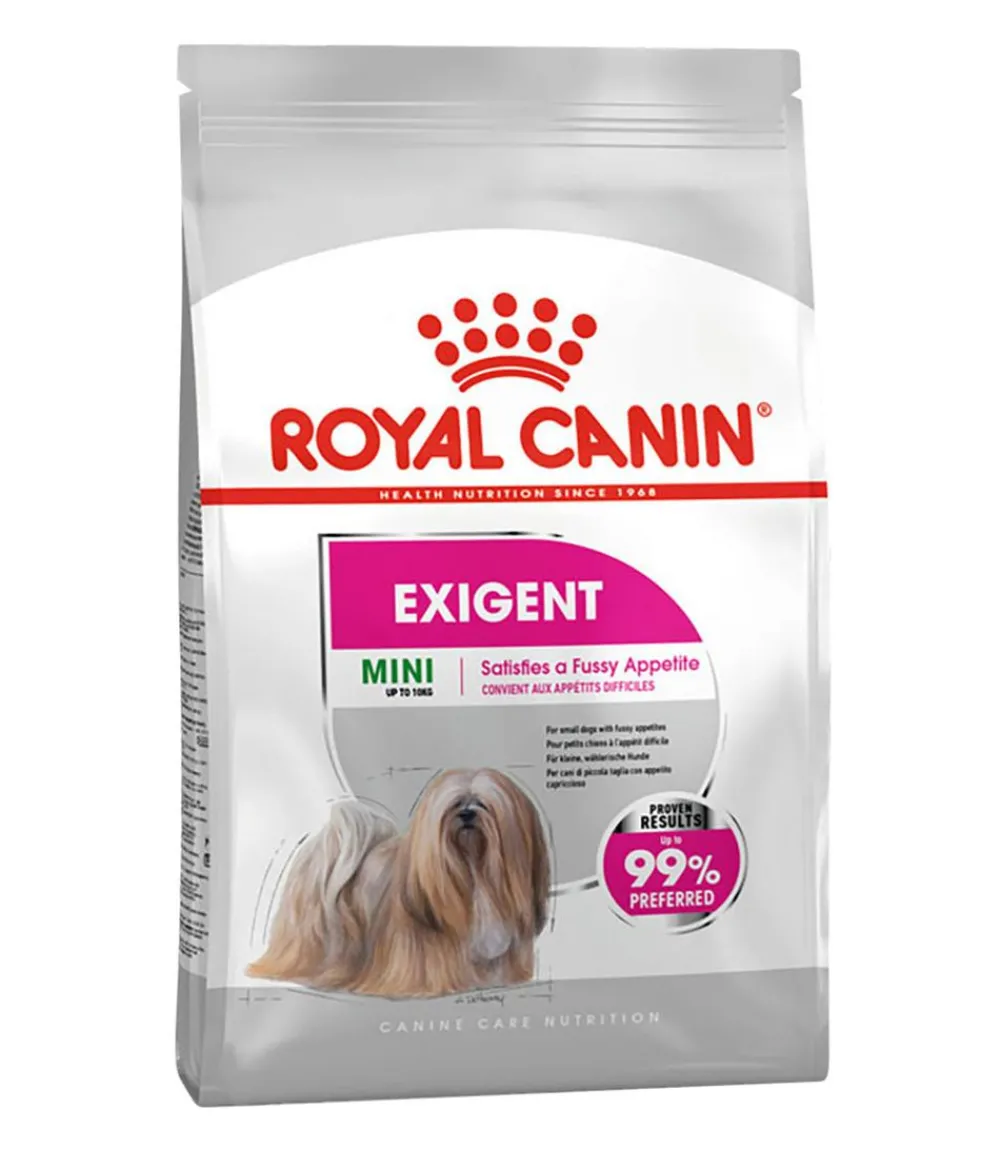 ROYAL CANIN® Trockenfutter Hund > Trockenfutter für Hunde Exigent Mini