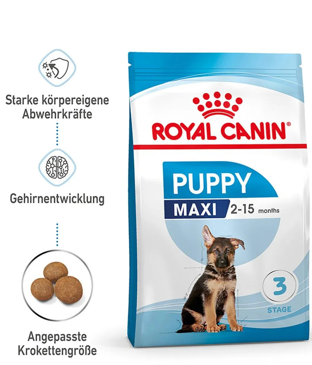 ROYAL CANIN® Trockenfutter für Hunde Maxi Puppy New