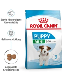ROYAL CANIN® Trockenfutter Hund - Trockenfutter für Hunde Mini Puppy