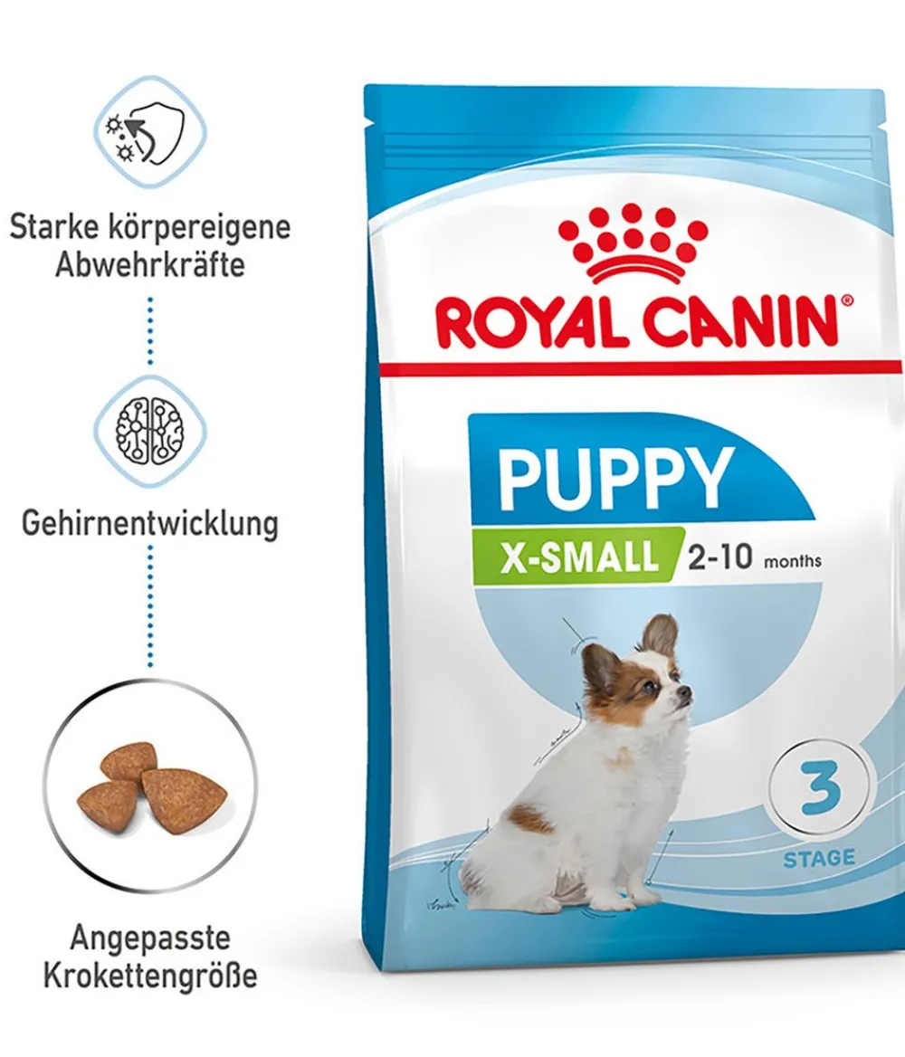 ROYAL CANIN® Trockenfutter für Hunde X-Small Puppy Hot