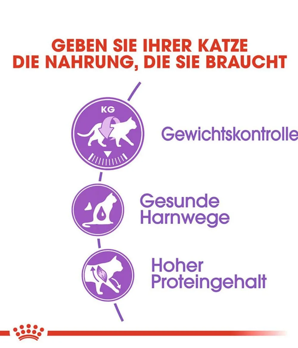 ROYAL CANIN® Trockenfutter Katze - Trockenfutter für Katzen Sterilised