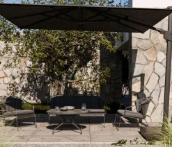 Royal Garden Sonnenschirme - Ampelschirm Royal Nido, ca. B300/H245/T300 cm Anthrazit