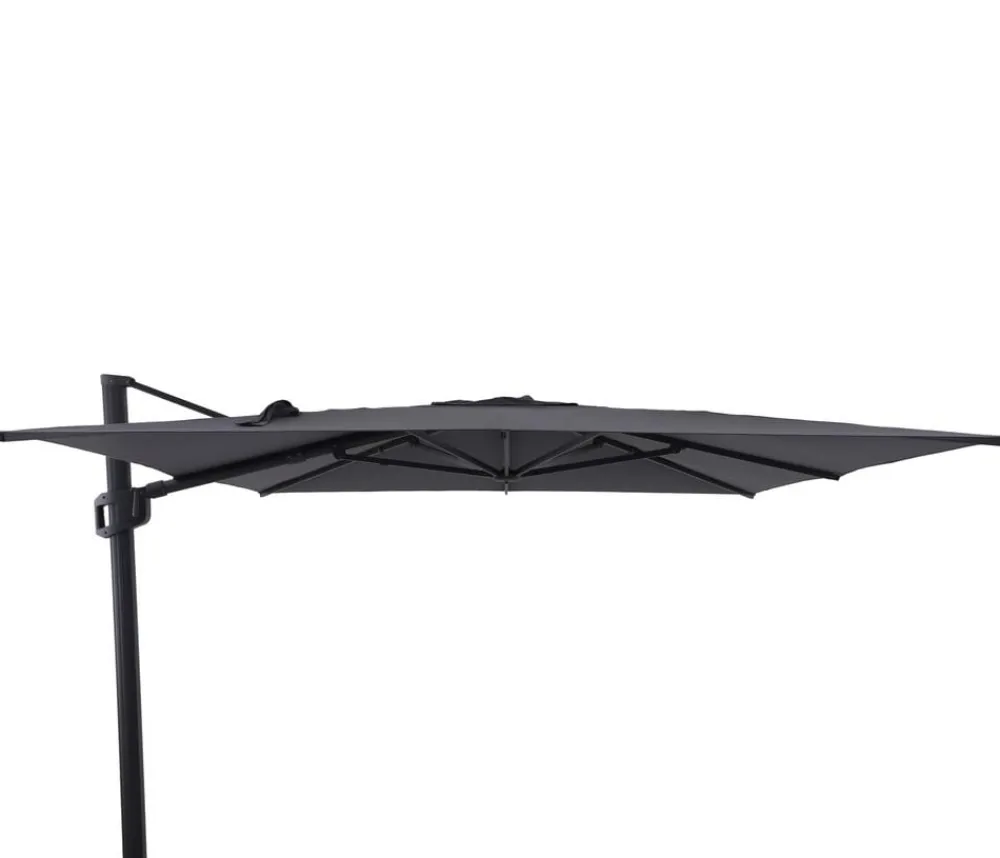 Royal Garden Sonnenschirme - Ampelschirm Royal Nido, ca. B300/H245/T300 cm Anthrazit