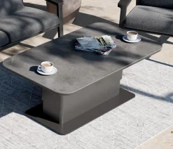Royal Garden Beistelltisch Focosa, ca. B130/H64,5/T75 cm Anthrazit Clearance