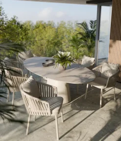Royal Garden Loungesessel - Gartenstuhl Vila Nova, ca. B59/H77/T63 cm Beige