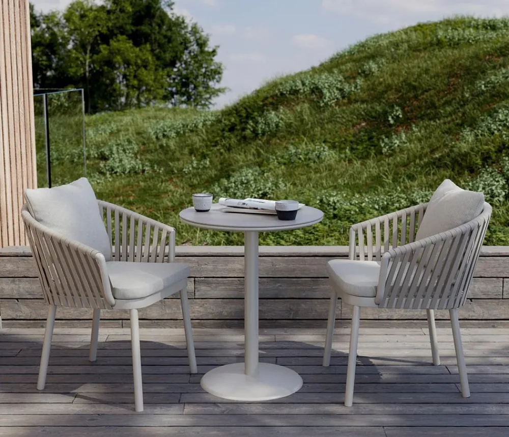 Royal Garden Loungesessel - Gartenstuhl Vila Nova, ca. B59/H77/T63 cm Beige