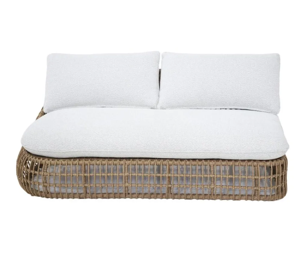 Royal Garden Loungemöbel - Geflecht-Sofa Norden, 3-teilig