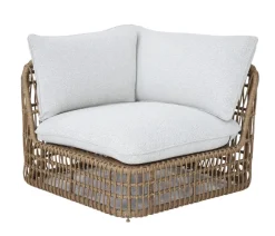 Royal Garden Loungemöbel - Geflecht-Sofa Norden, 3-teilig