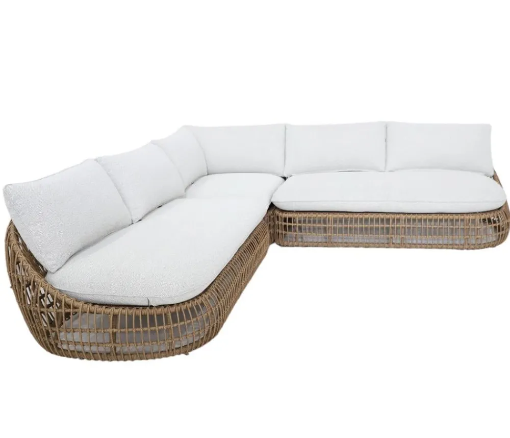 Royal Garden Loungemöbel - Geflecht-Sofa Norden, 3-teilig