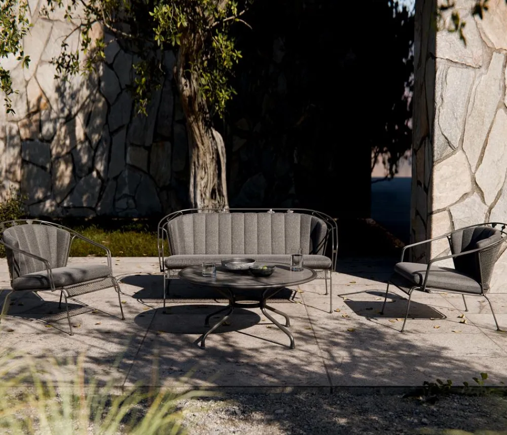 Royal Garden Lounge-Set Royal Elegance, 4-teilig Grau