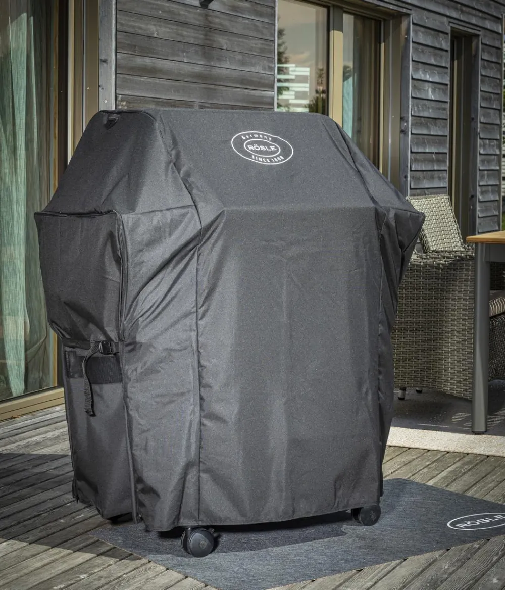 Rösle Grillabdeckungen|Gasgrills - Abdeckhaube VIDERO G3 / G3-S / ALLFLAME 3, ca. B60/H118/T130 cm