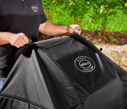 Rösle Abdeckhaube VIDERO G6/G6-S/ALLFLAME 6, ca. B160/H115/T60 cm Schwarz Outlet