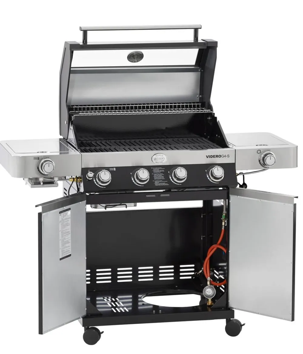 Rösle BBQ Station Videro G4-S Vario, ca. B138/H118/T57 cm Schwarz Outlet