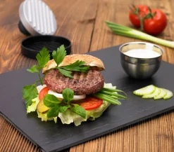 Rösle Grillbesteck & -Handschuhe|Grillzubehör - Burgerpresse, B12/H4,7/T19 cm