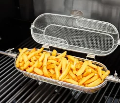 Rösle Grillzubehör > Drehspießkorb, ca. B16,5/H44/T13,5 cm