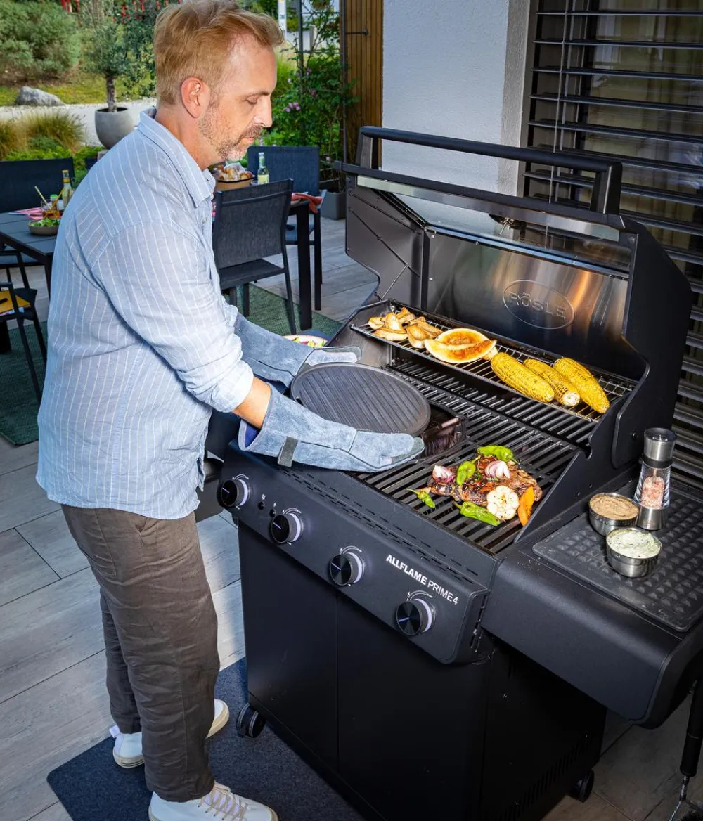 Rösle Gasgrills > Gasgrill Allflame Prime 4, ca. B138/H118/T61 cm